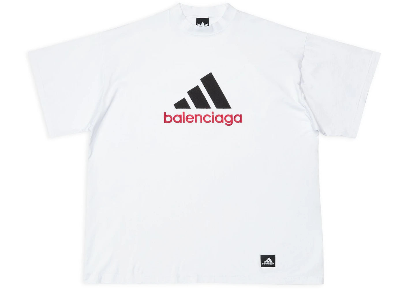 Balenciaga x adidas Unisex T-Shirt Oversized White