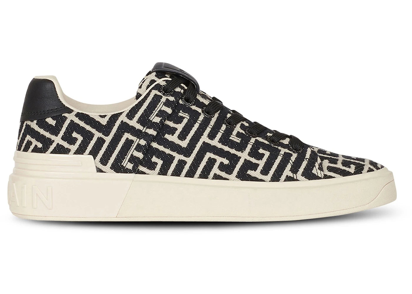 Balmain B-Court Low-Top Jacquard