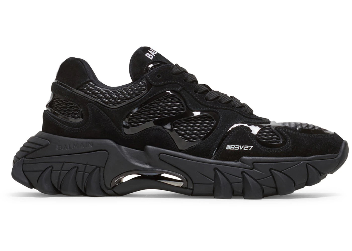 Balmain B-East Low-Top Black