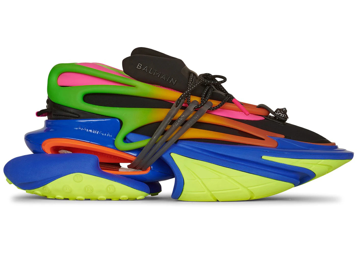 Balmain Unicorn Low-Top Multicolor