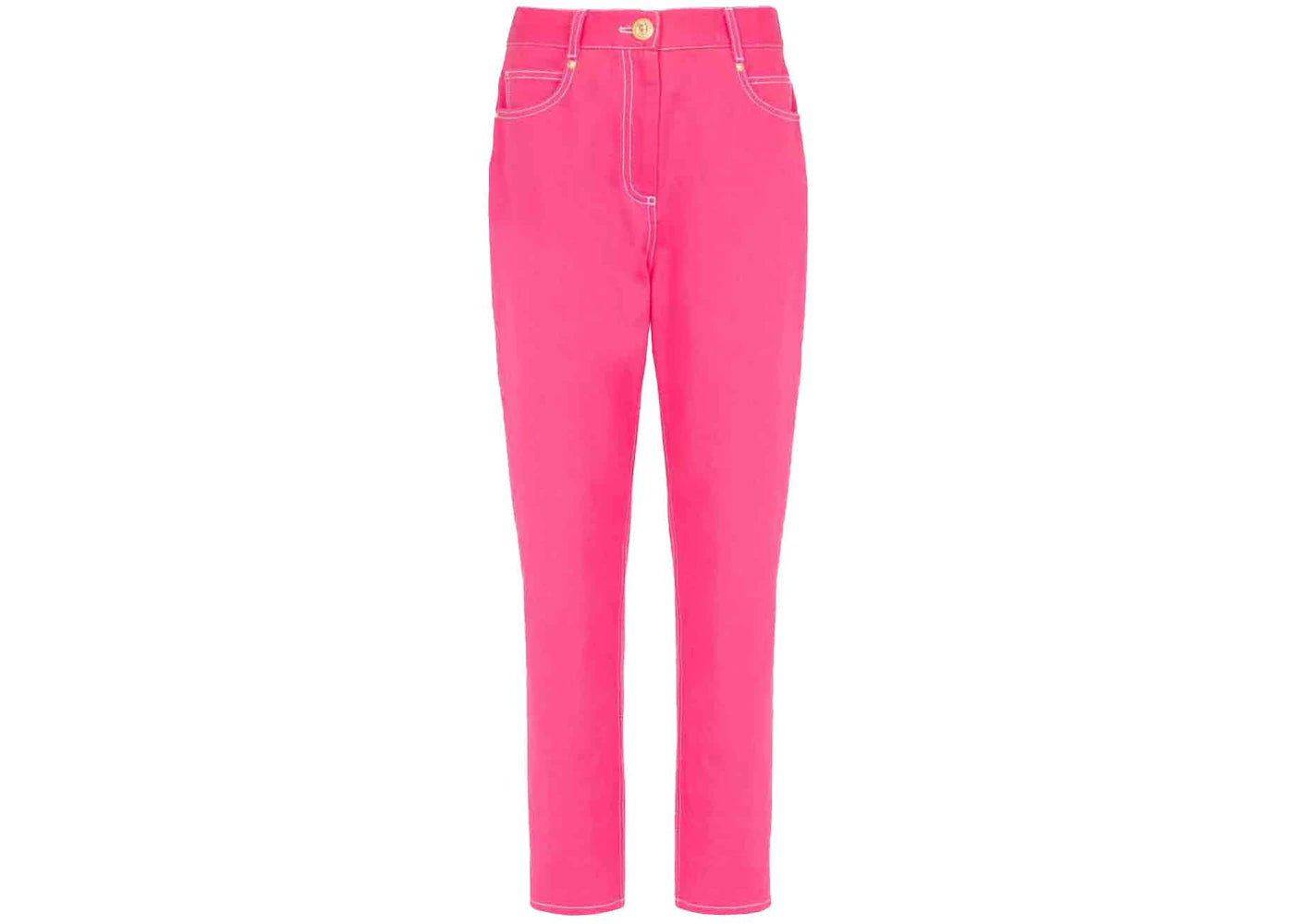 Balmain x Barbie - Boyfriend Cut Jeans Pink