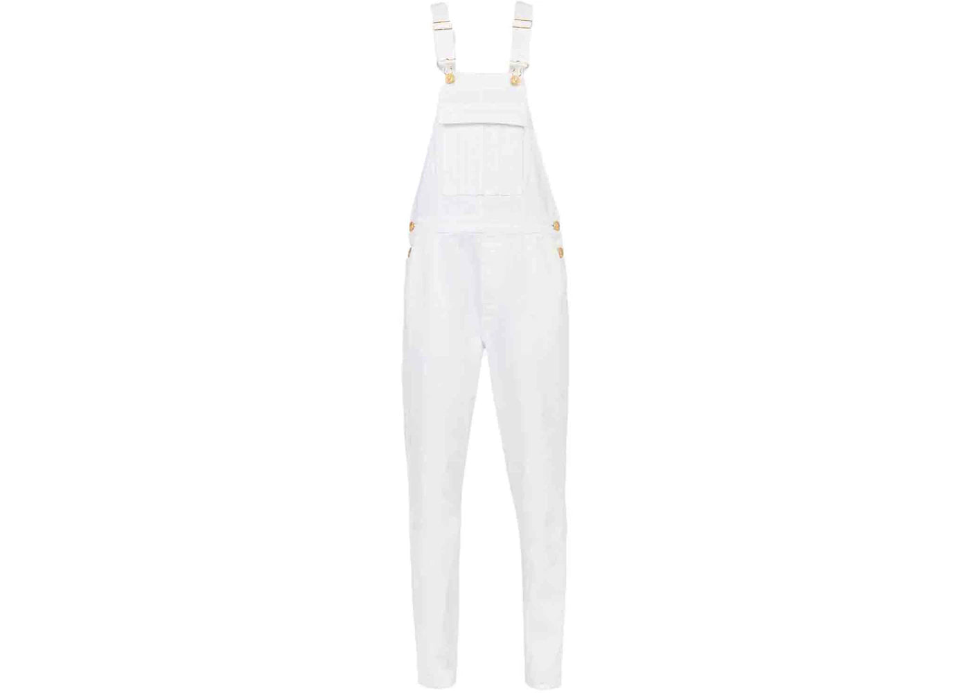 Balmain x Barbie - Denim Overalls White