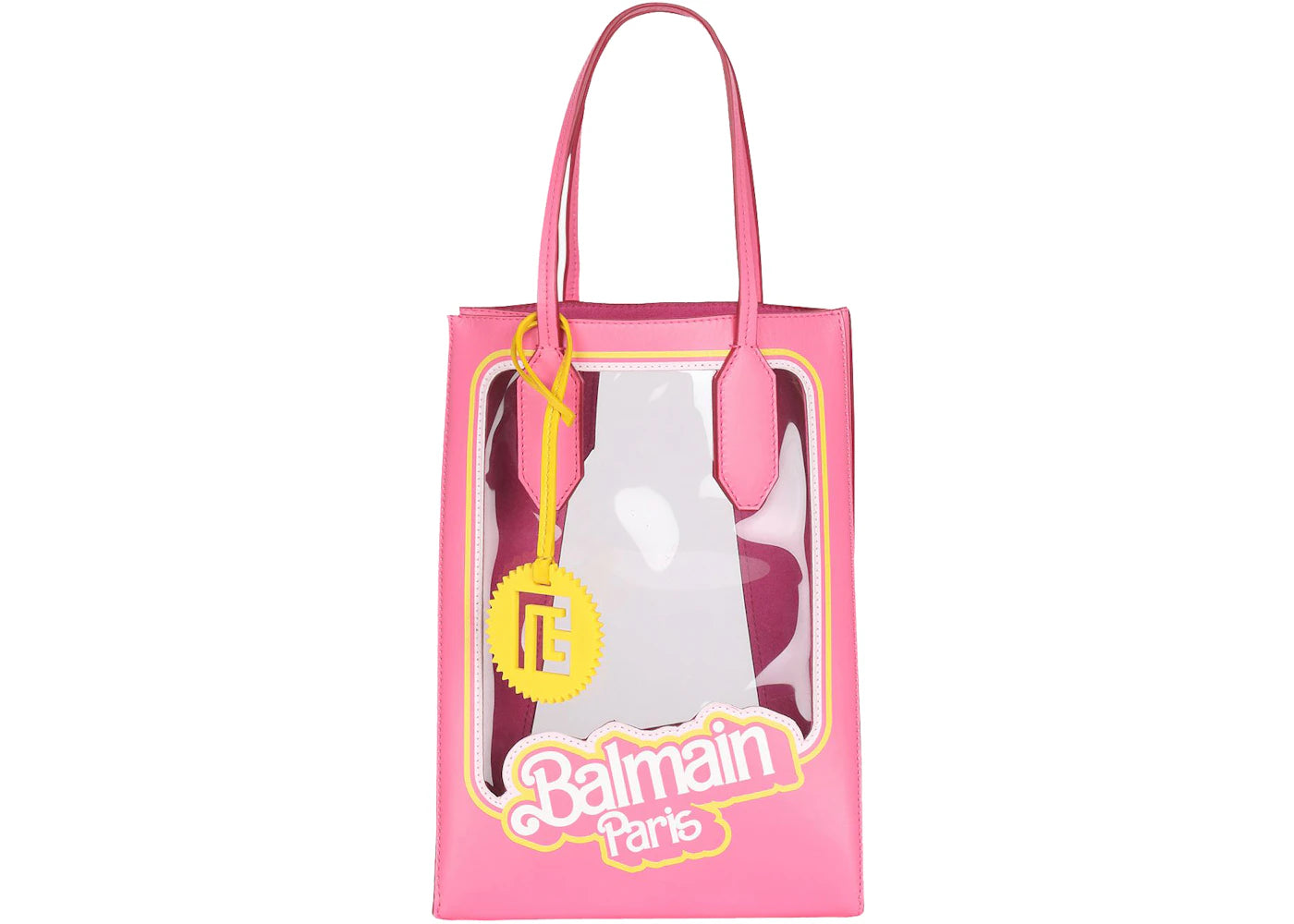 Balmain x Barbie Folded Shopping Bag Pink