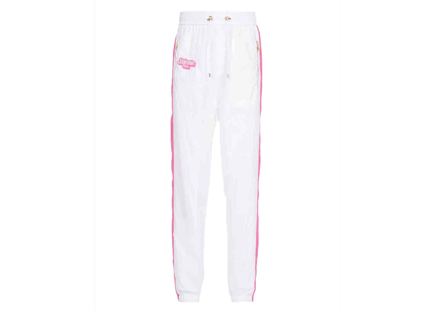 Balmain x Barbie - Nylon Sweatpants White and Pink