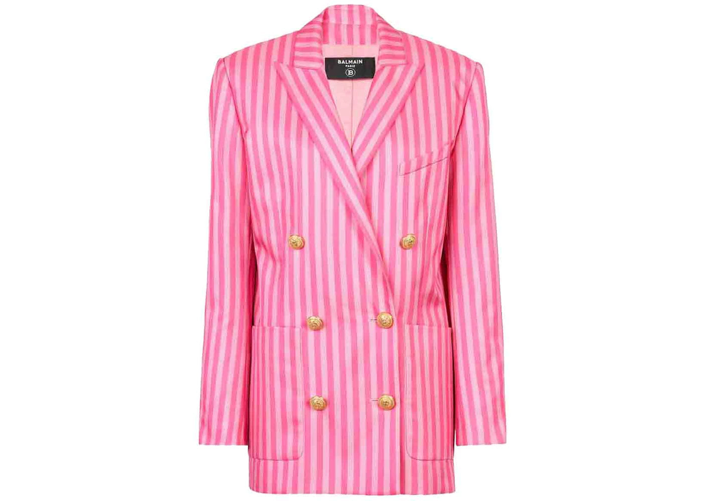 Balmain x Barbie - Striped Blazer Light Pink