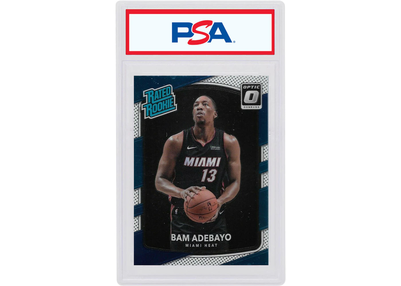 Bam Adebayo 2017 Donruss Optic Rookie #187 (PSA or BGS Graded)
