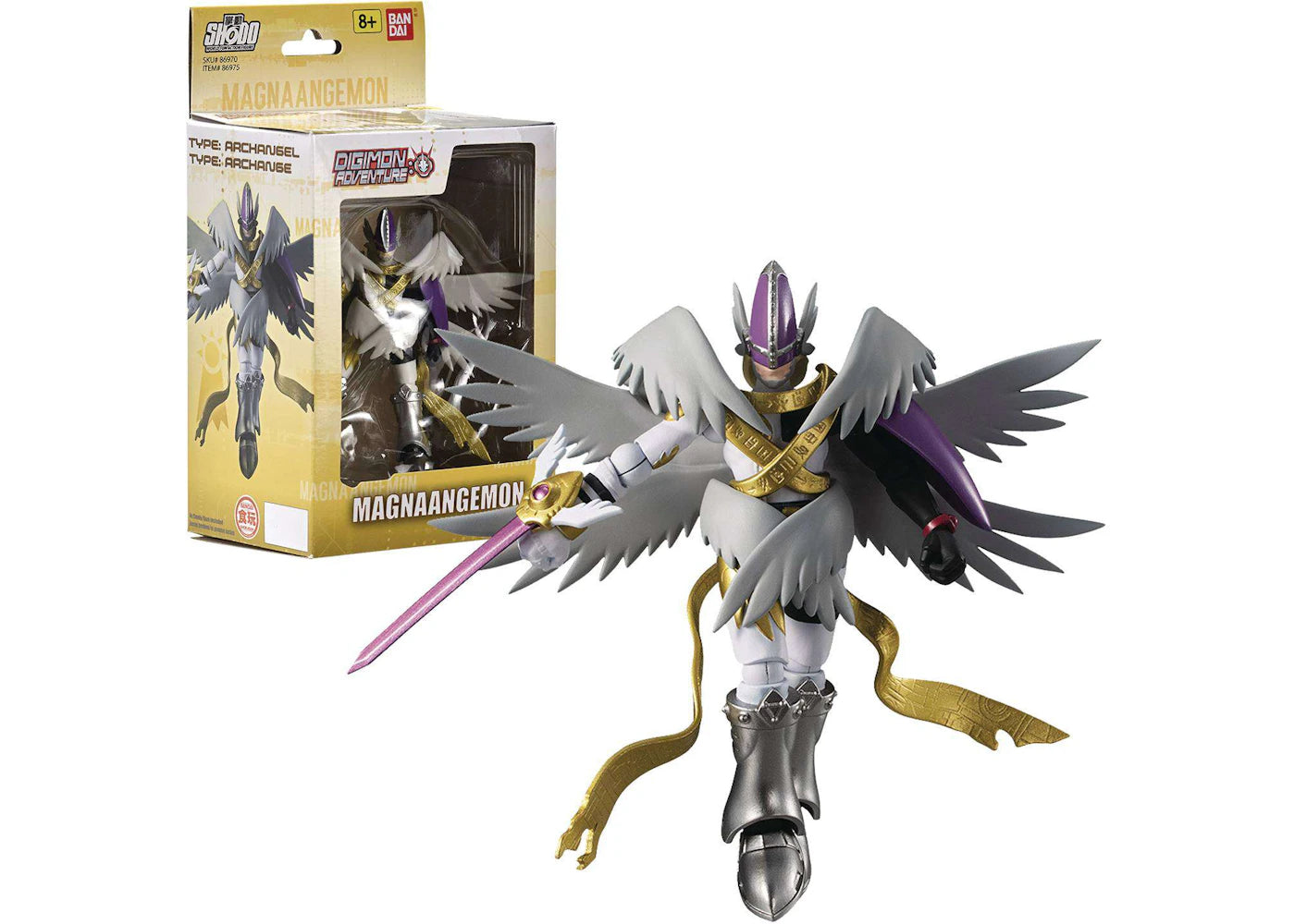 Bandai America Digimon Shodo Digimon MagnaAngemon Action Figure