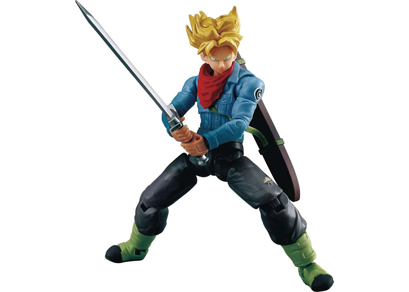 Bandai America Dragon Ball Dragon Ball Evolve Super Saiyan Future Trunks Action Figure