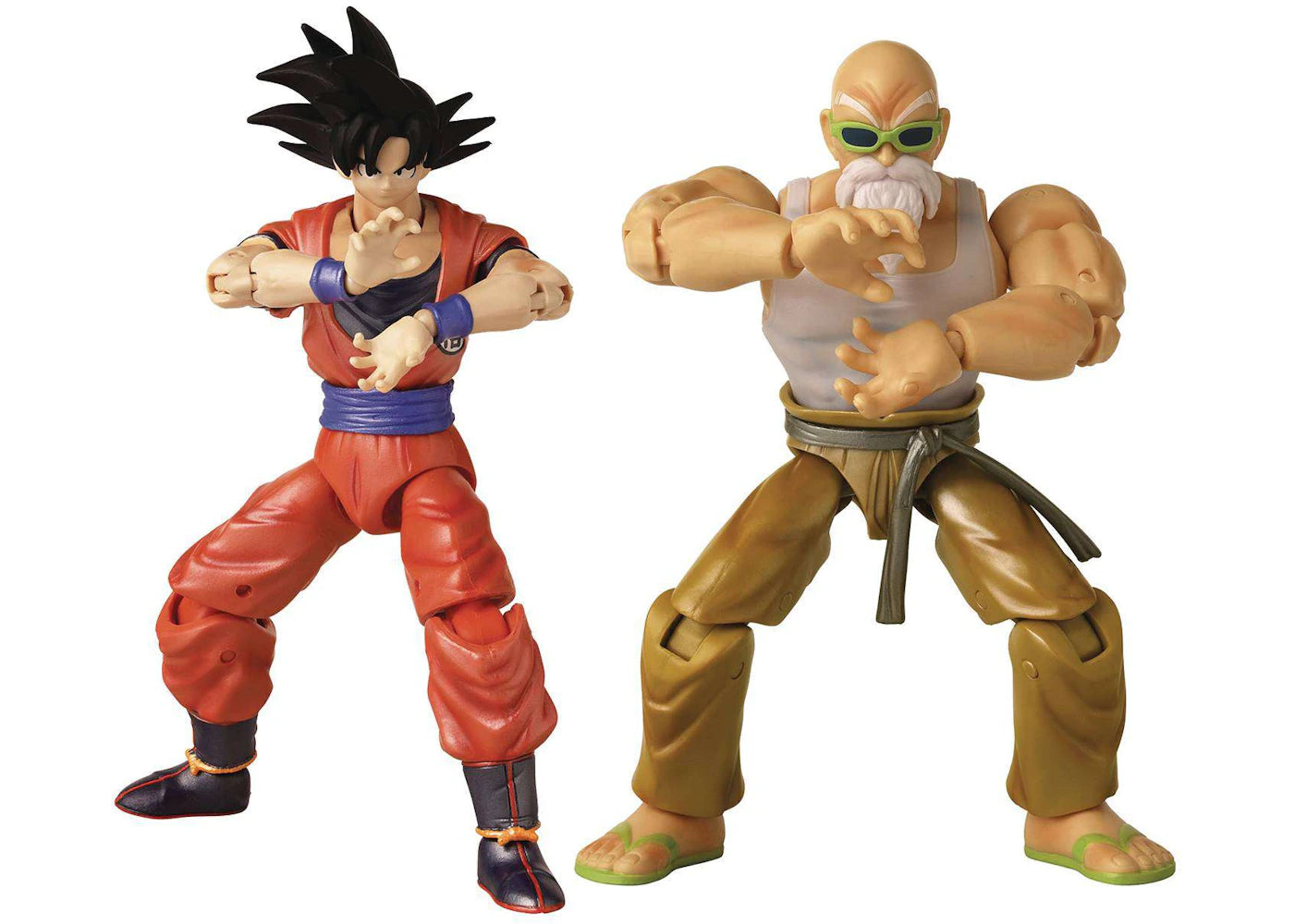 Bandai America Dragon Ball Dragon Stars Mutenroshi & Goku 2021 SDCC Exclusive Action Figure 2-Pack