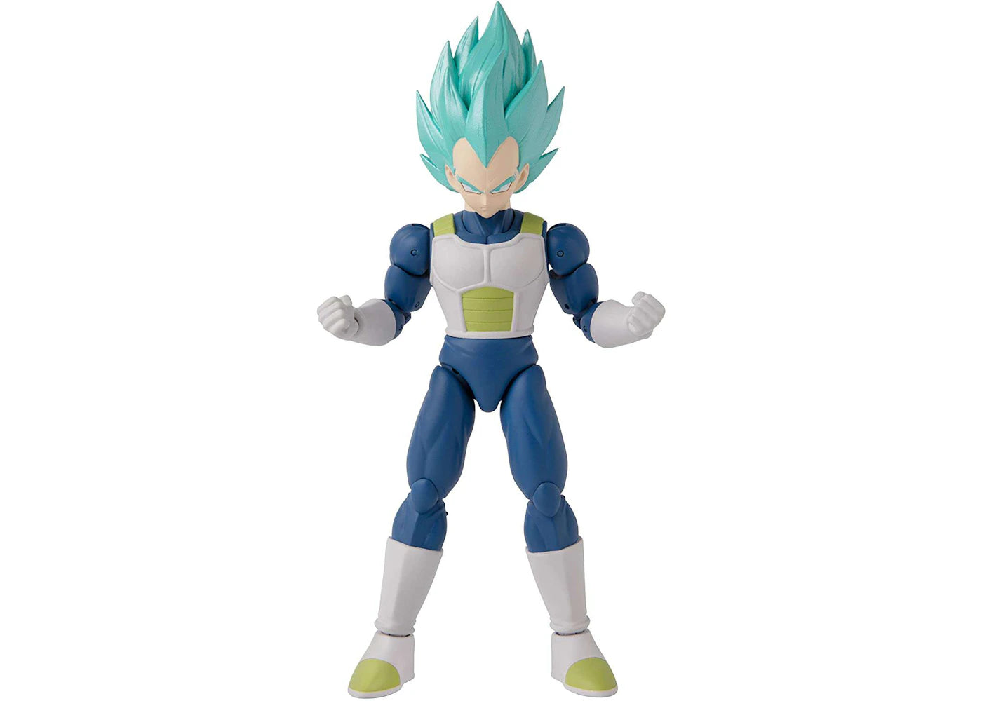 Bandai America Dragon Ball Dragon Stars Series 16 Super Siayan Blue Vegeta V2 Action Figure