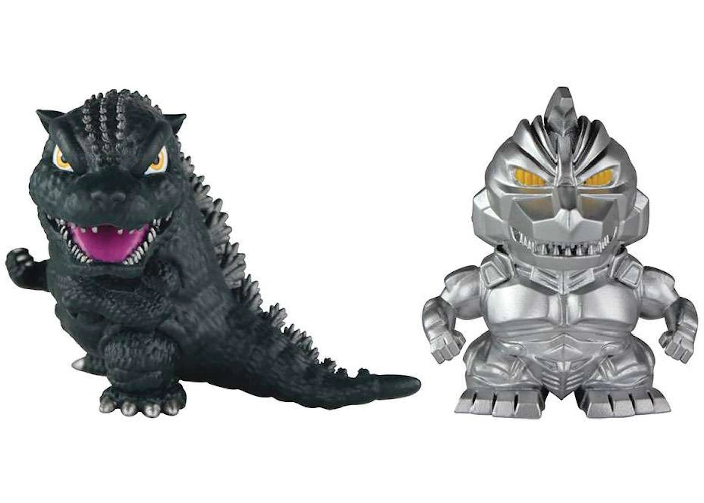 Bandai America Godzilla Chibi Godzilla & Mechagodzilla Mini Figure 2-Pack