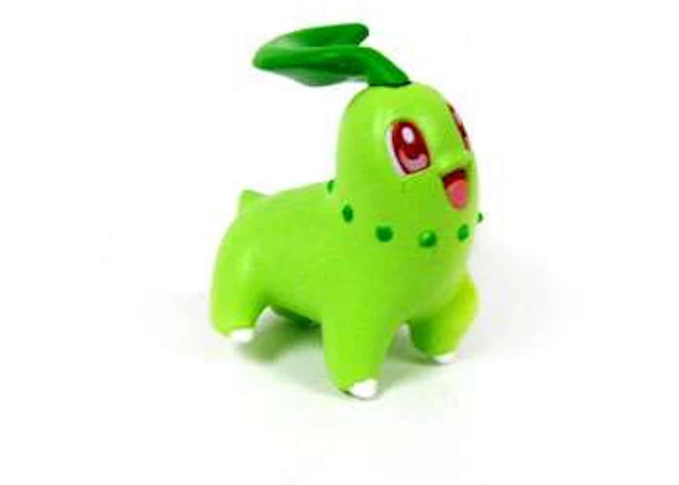 Bandai America Pokemon Pikachu the Movie Chikorita Micro Clipping Figure