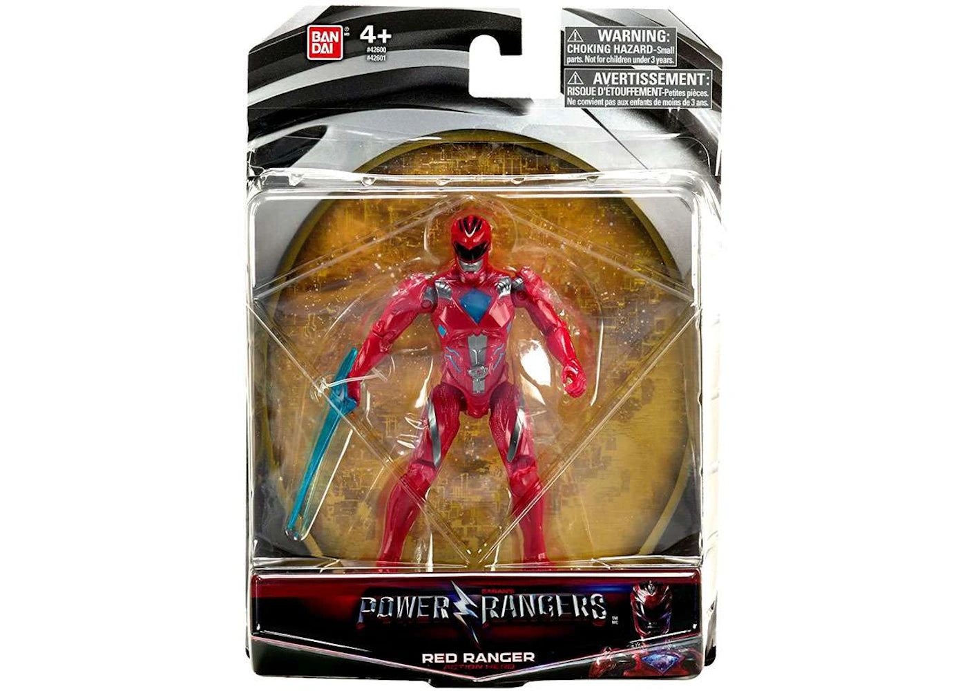Bandai America Power Rangers Movie Red Ranger Action Figure