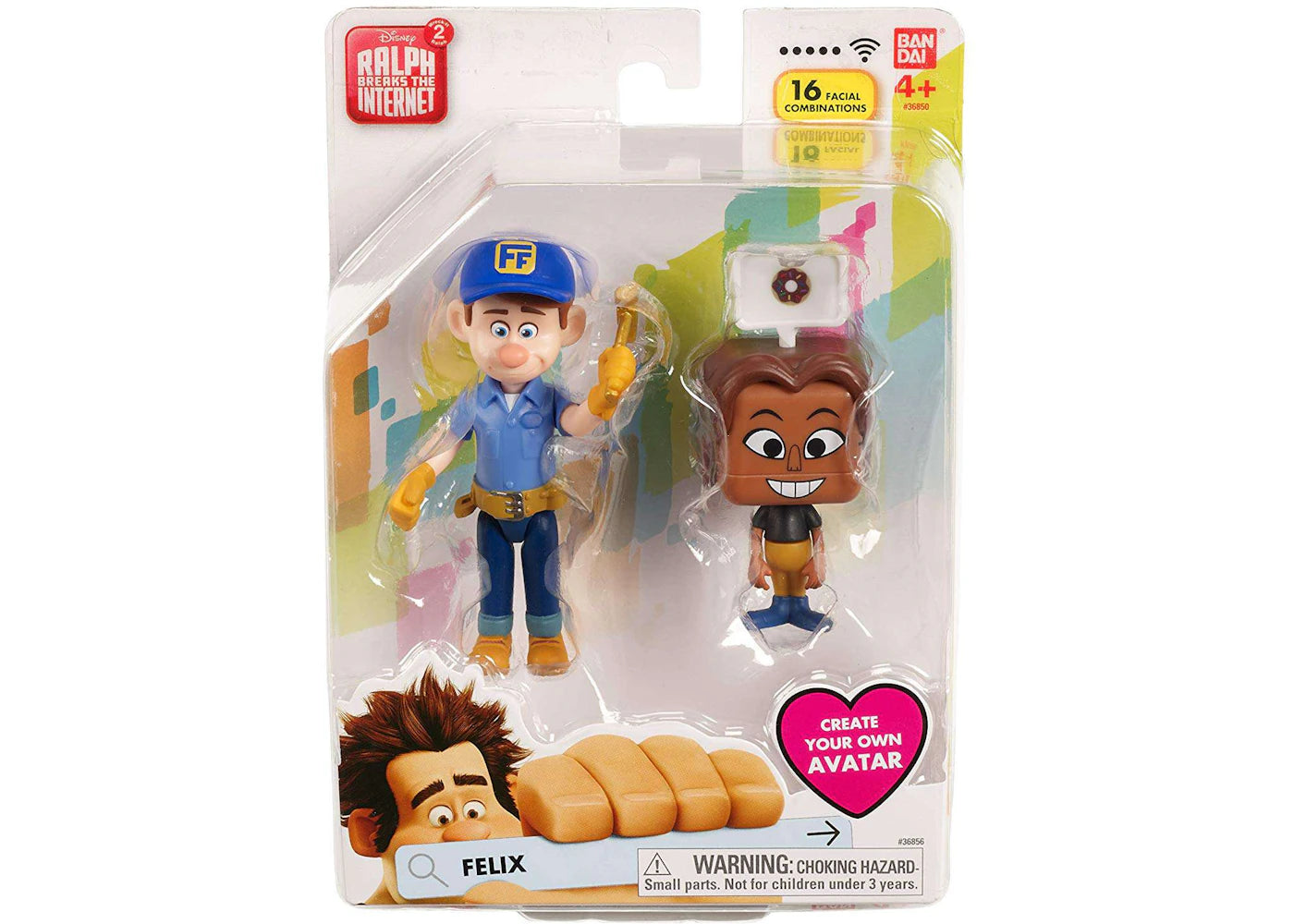 Bandai Disney Wreck-It Ralph 2: Ralph Breaks the Internet Felix Action Figure