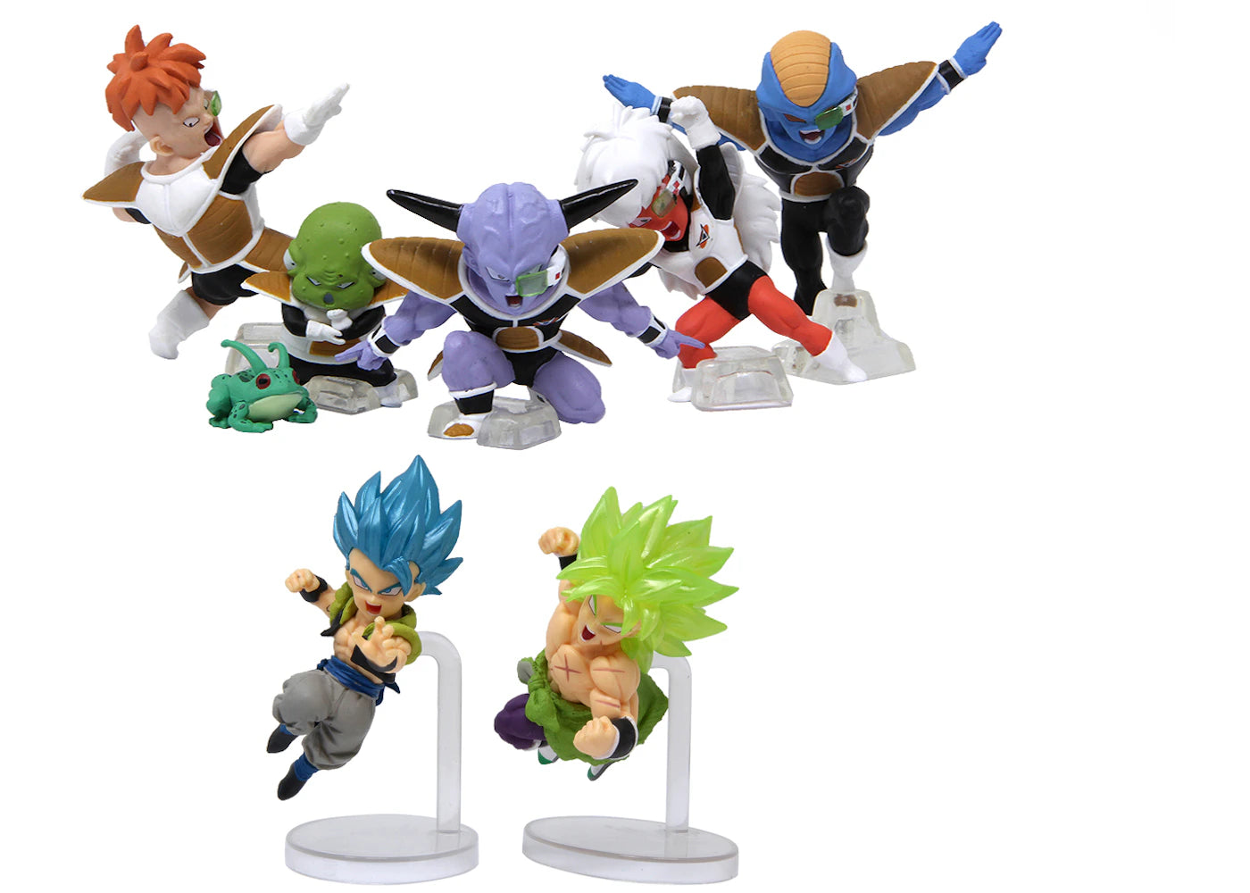 Bandai Dragon Ball Adverge Motion 2 Set Of 7 Action Figures Multi