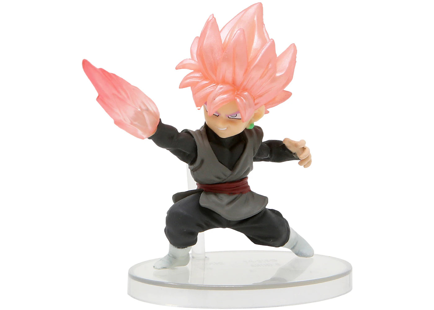 Bandai Dragon Ball Super Adverge Motion Super Saiyan Rose Goku Black Action Figure Gray & Pink