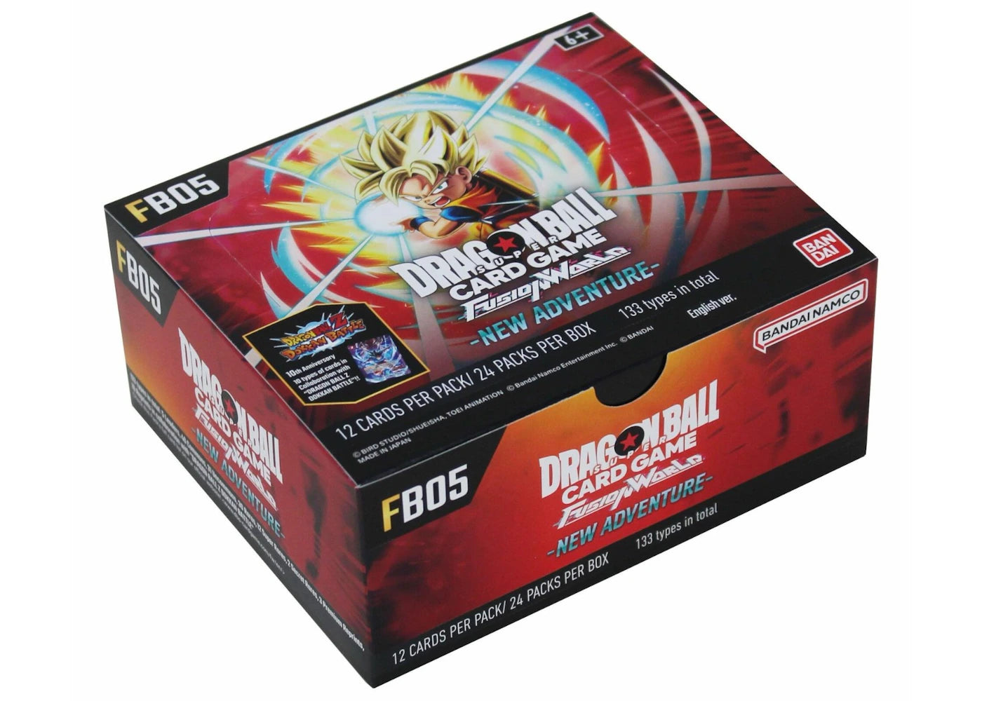 Bandai Dragon Ball Super TCG: Fusion World - New Adventure Booster Box
