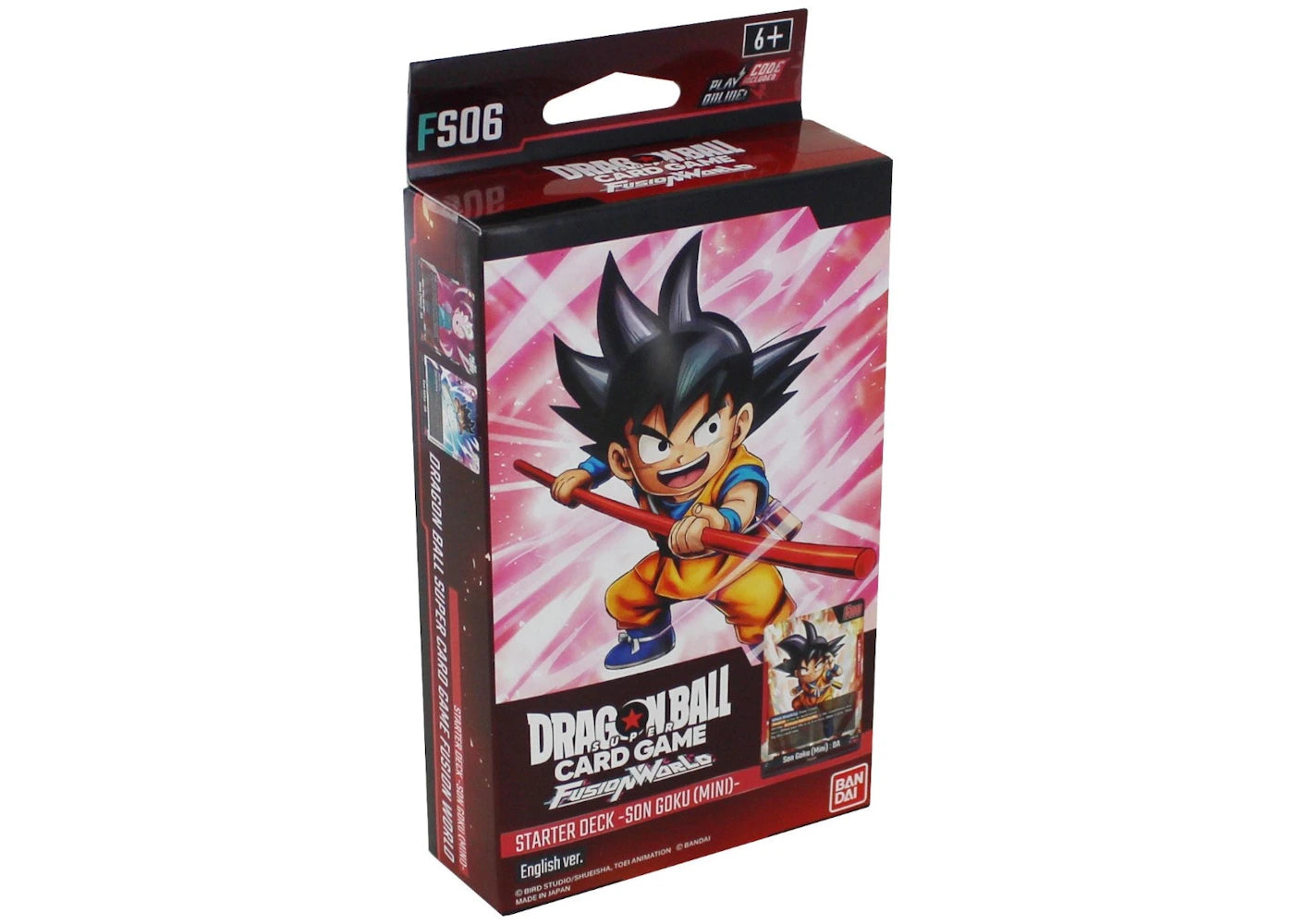 Bandai Dragon Ball Super TCG: Fusion World Starter Deck: Son Goku (Mini)