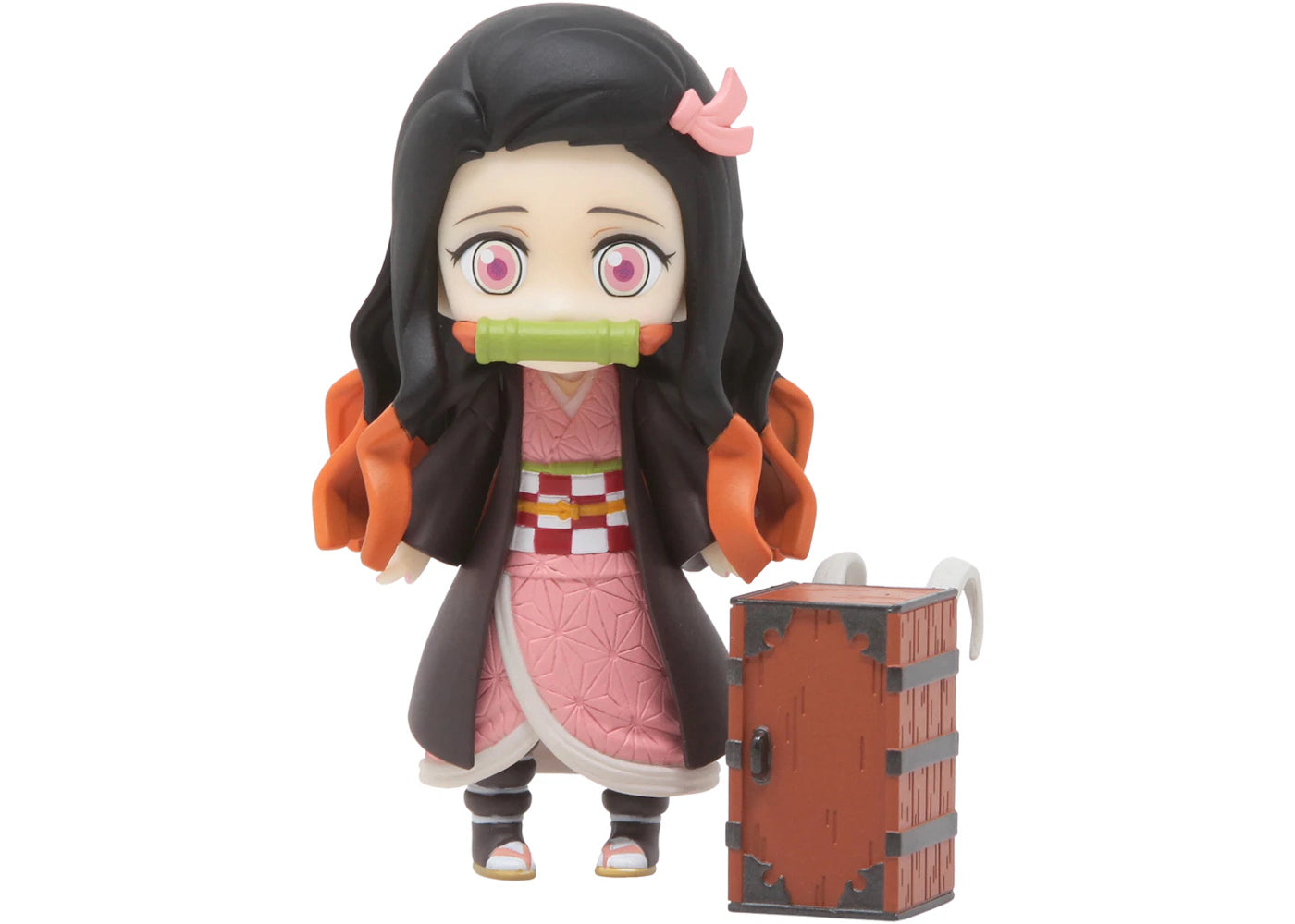 Bandai Figuarts Mini Demon Slayer Kamado Nezuko Action Figure Pink & Brown