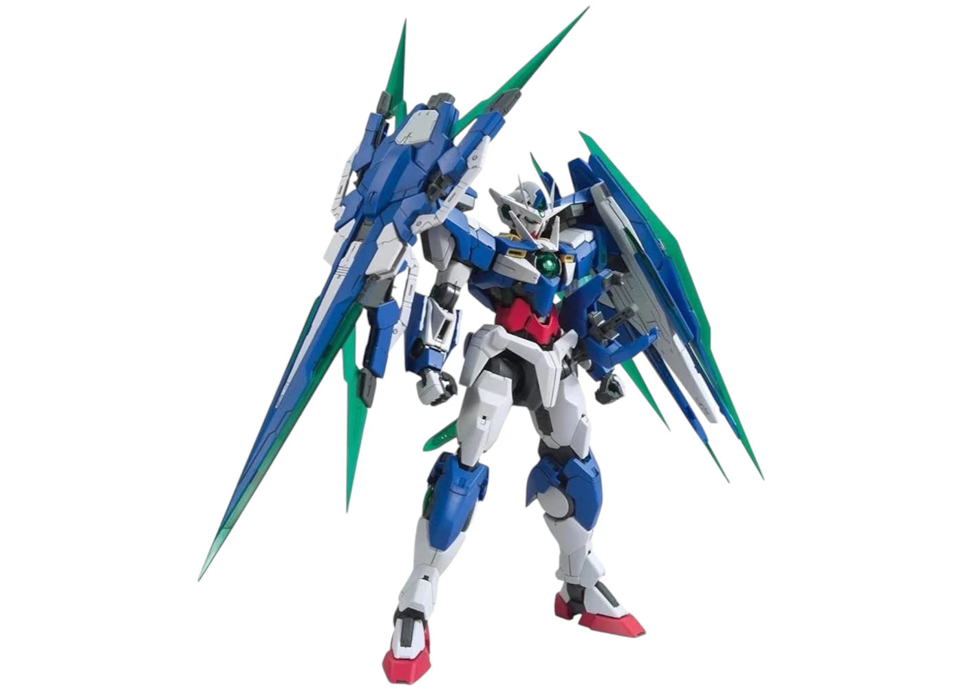 Bandai Hobby MG 1/100 00 QAN[T] Full Saber "Mobile Suit Gundam 00V: Battlefield Record Action Figure
