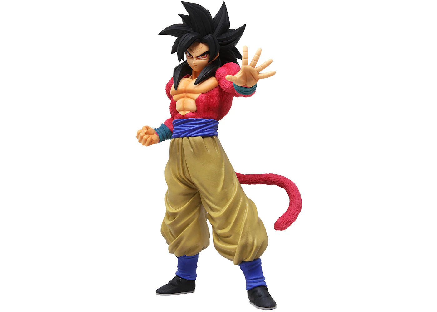 Bandai Ichiban Kuji Dragon Ball Super Saiyan 4 Son Goku Action Figure Black
