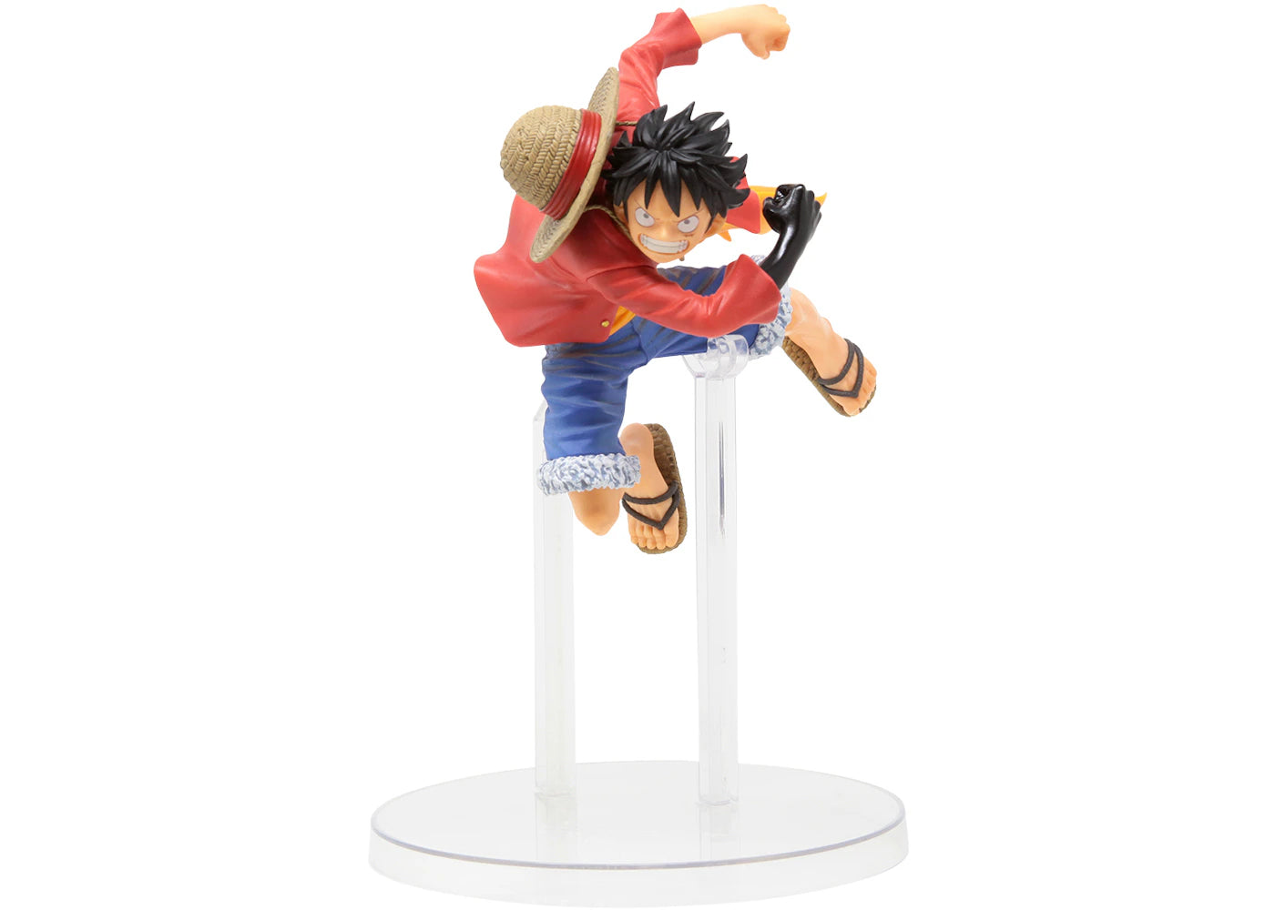 Bandai Ichibansho One Piece Dynamism Of Ha Monkey D. Luffy Action Figure Red
