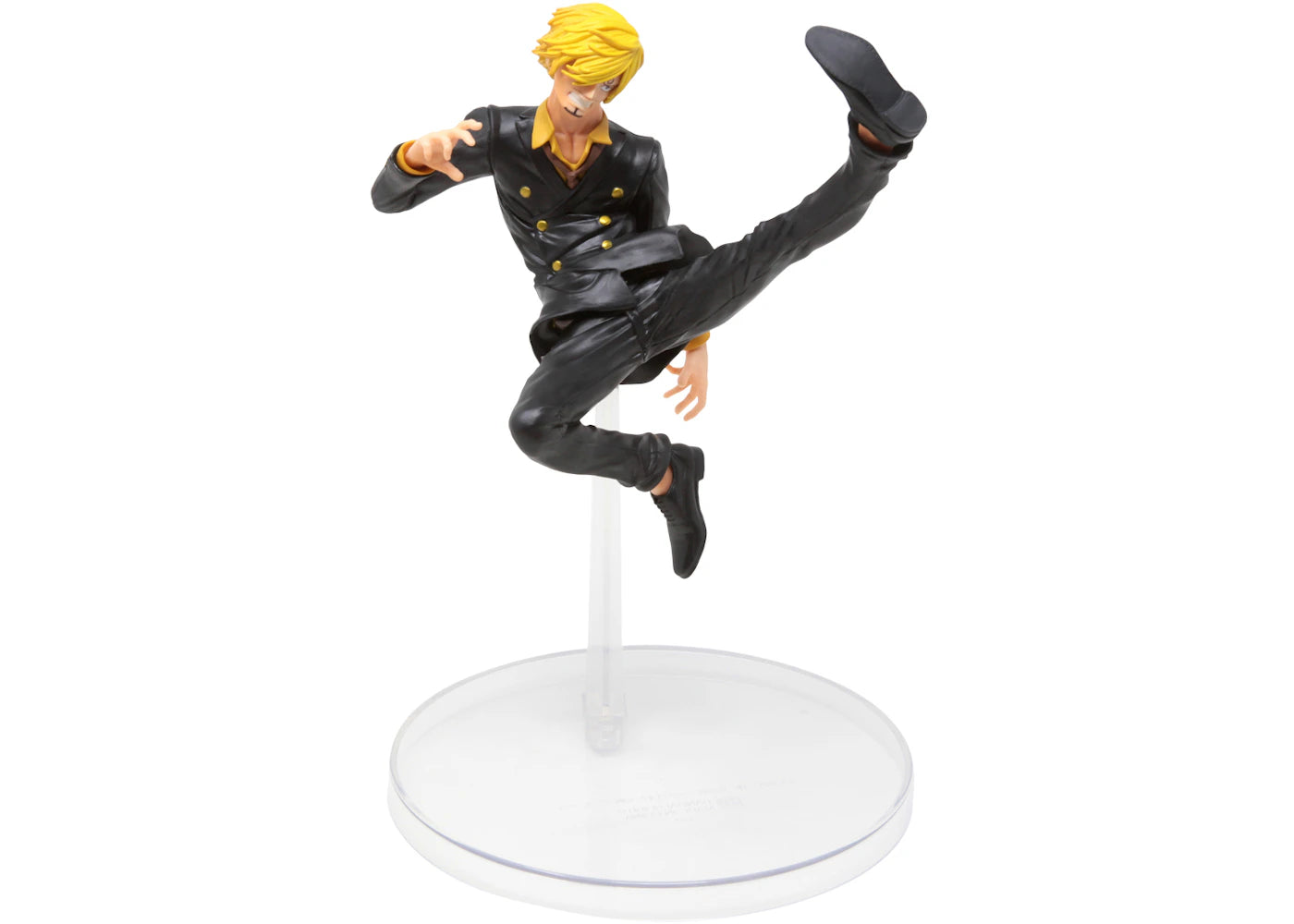 Bandai Ichibansho One Piece Dynamism Of Ha Sanji Action Figure Black