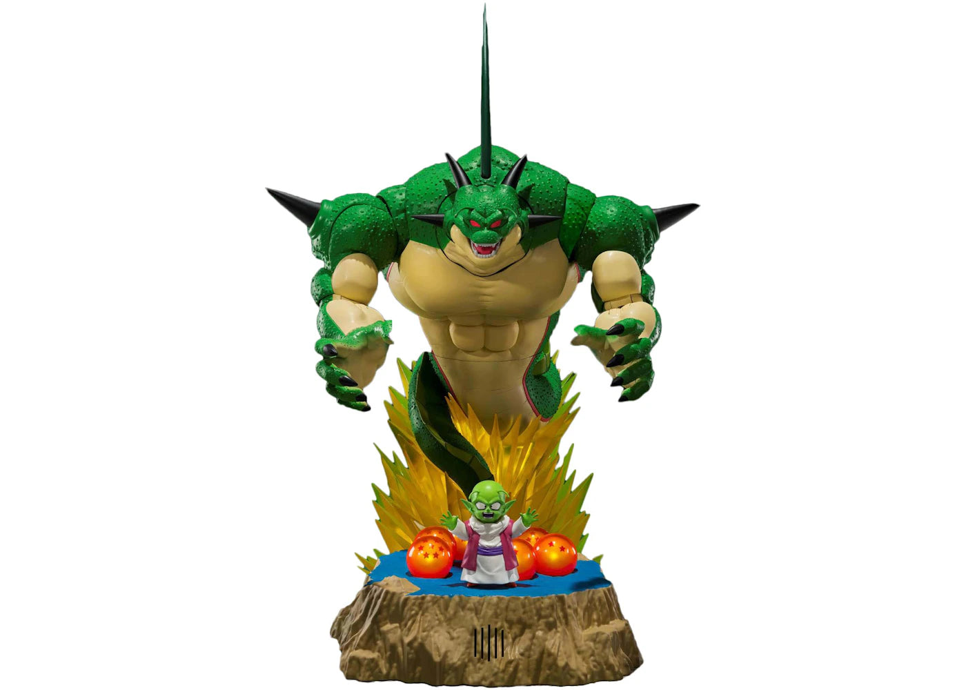 Bandai Japan Dragon Ball GT S.H. Figuarts Porunga & Dende Luminous Dragon Ball Set Come Forth, Genuine Shenron!! Action Figure