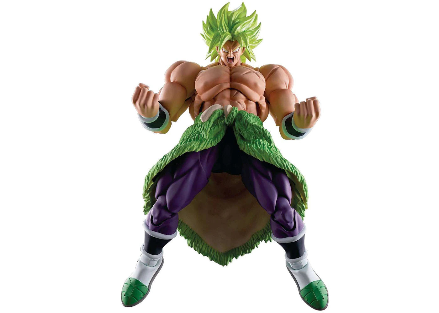 Bandai Japan Dragon Ball S.H. Figuarts Super Saiyan Broly Full Power Action Figure