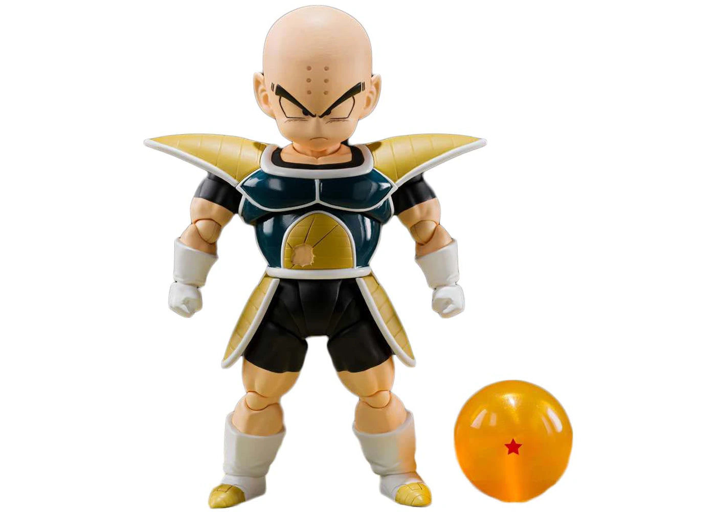 Bandai Japan Dragon Ball Z S.H. Figuarts Krillin Battle Clothes P Bandai Exclusive Action Figure