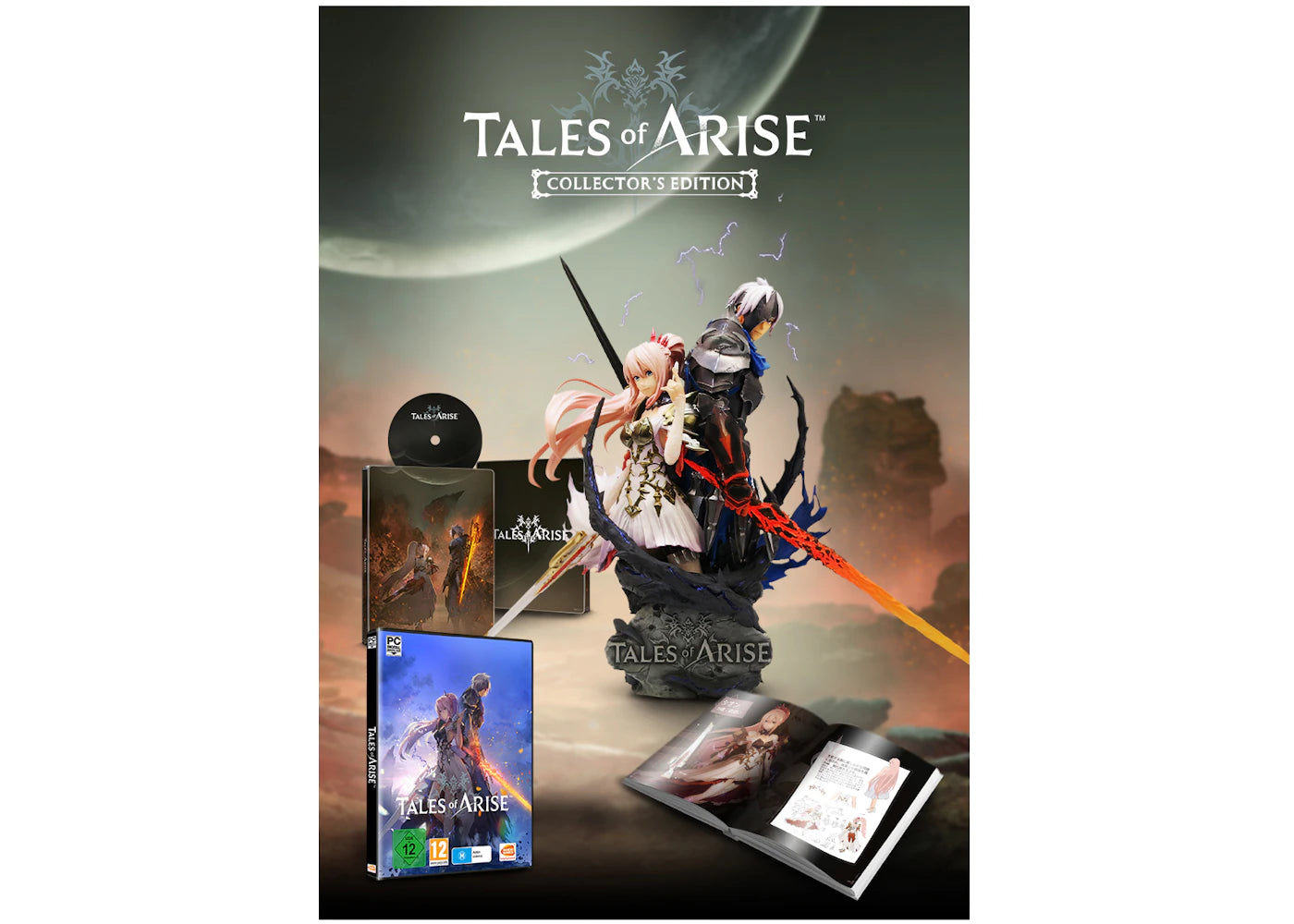 Bandai Namco PC Tales of Arise Collector's Edition (UK Version) Video Game Bundle