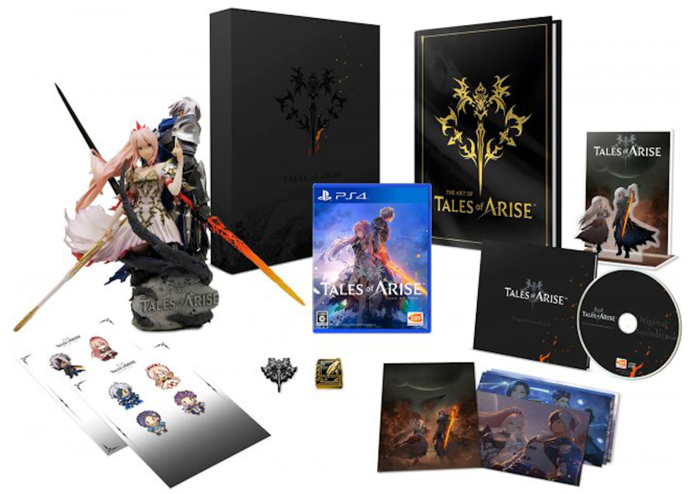Bandai Namco PS4 Tales of Arise Collector's Edition (CN Version) Video Game Bundle