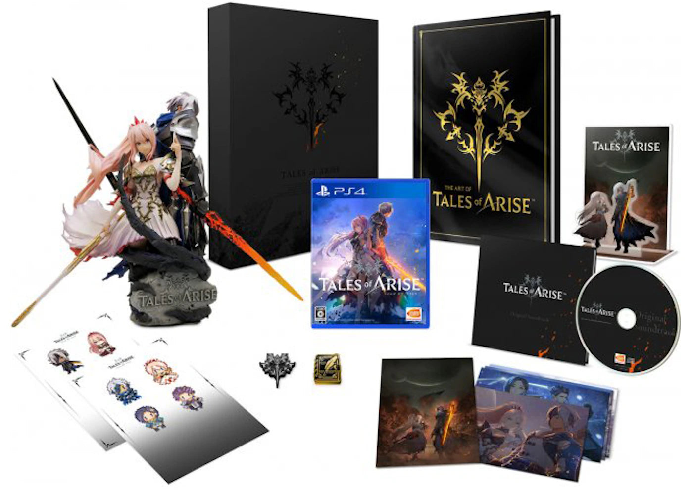 Bandai Namco PS4 Tales of Arise Collector's Edition (JPN Version) Video Game Bundle