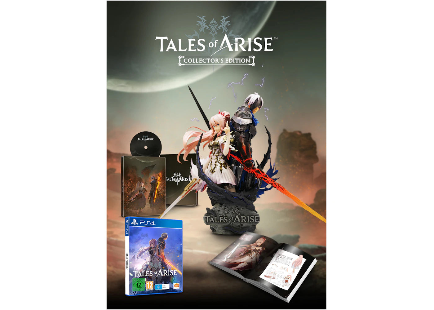 Bandai Namco PS4 Tales of Arise Collector's Edition (UK Version) Video Game Bundle