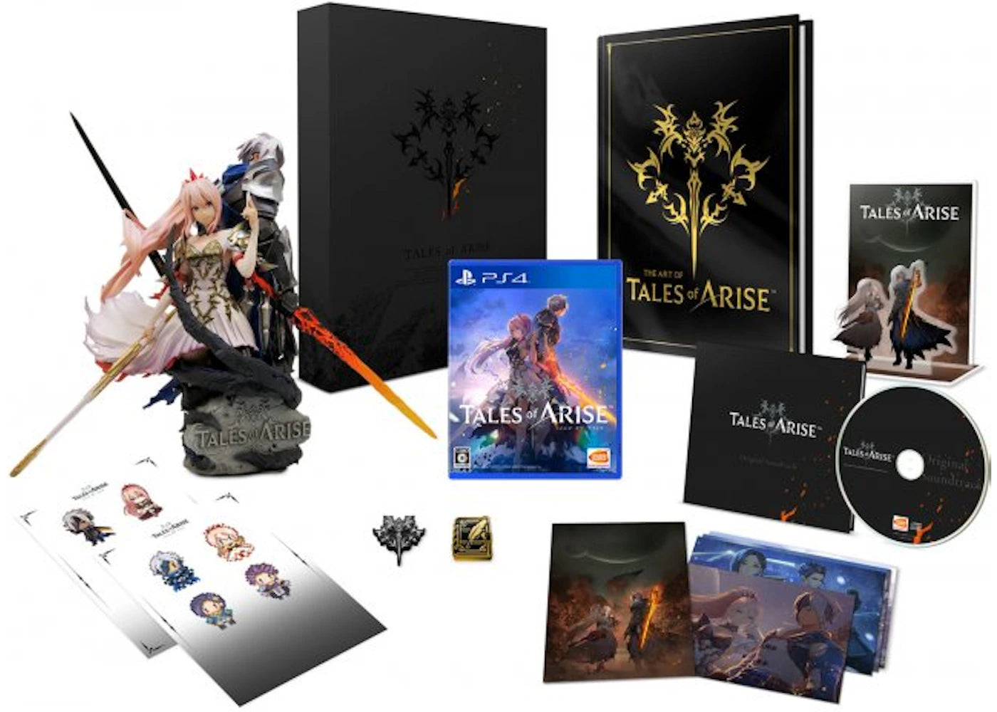 Bandai Namco PS4 Tales of Arise Premium Edition Video Game Bundle