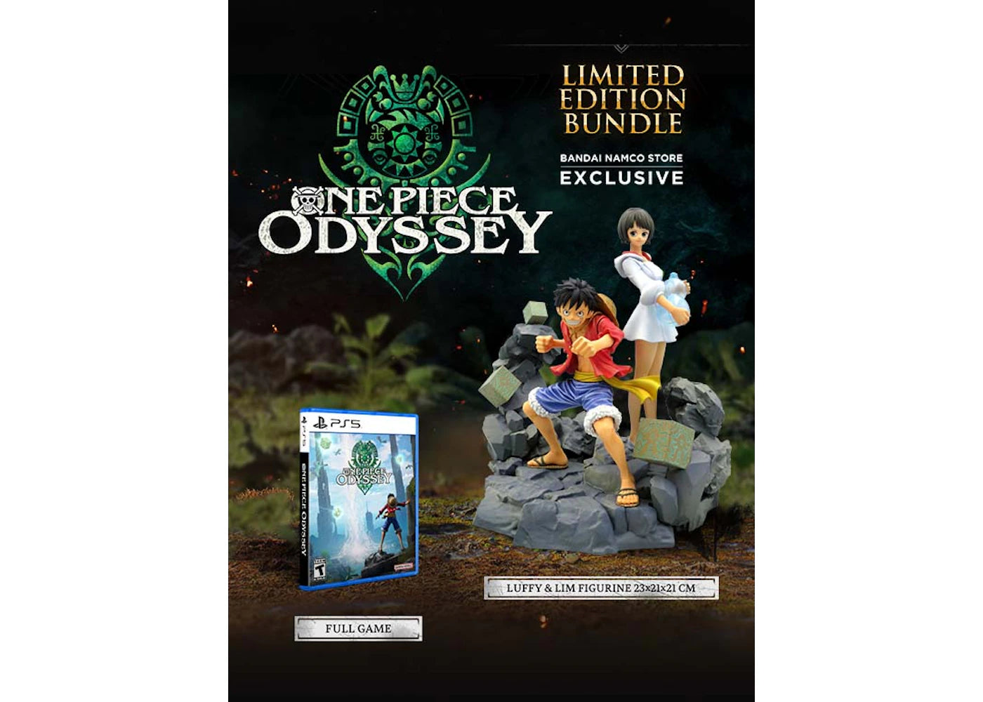 Bandai Namco PS5 One Piece Odyssey Limited Edition Video Game Bundle