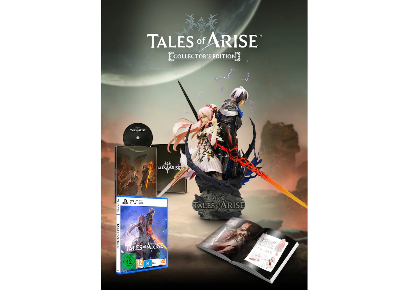 Bandai Namco PS5 Tales of Arise Collector's Edition (UK Version) Video Game Bundle