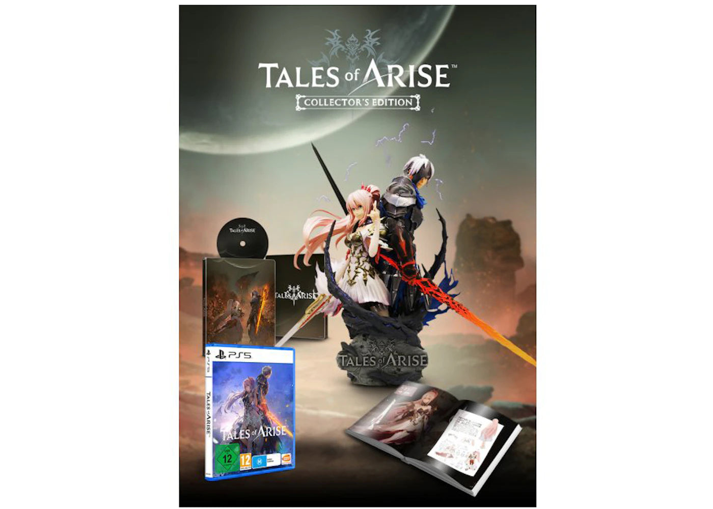 Bandai Namco PS5 Tales of Arise Collector's Edition (US Version) Video Game Bundle