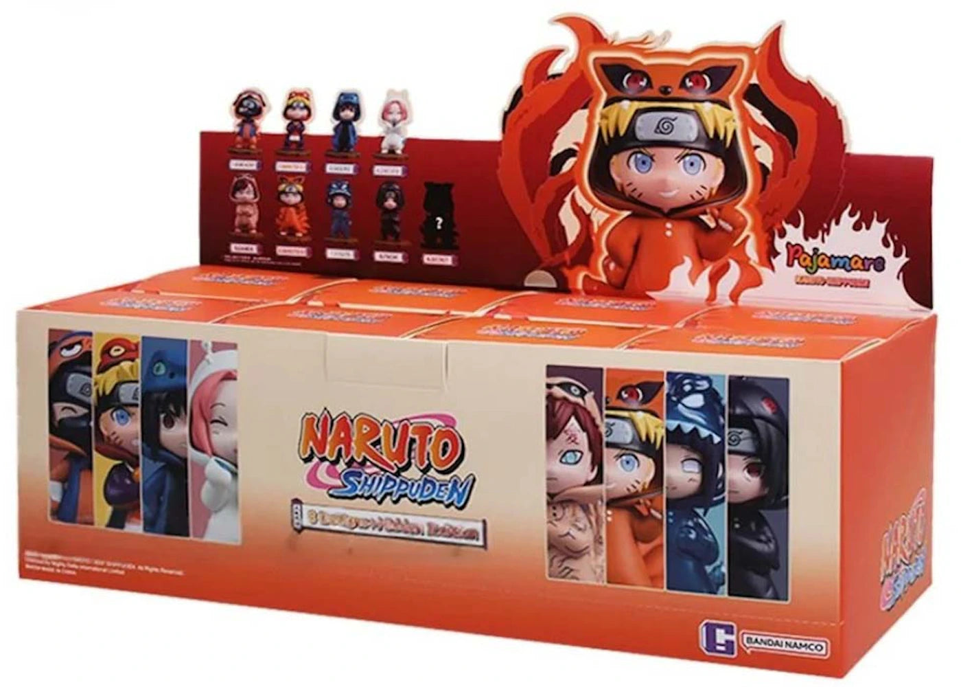 Bandai Namco X BN Figure Q Naruto Pyjamas Series Sealed Case (8 Blind Box)