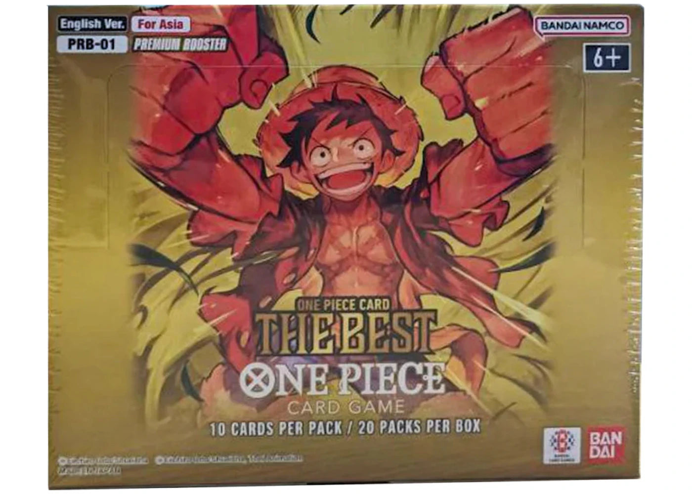 Bandai One Piece The Best (Asia Ver.) Premium PRB-01 Booster Box