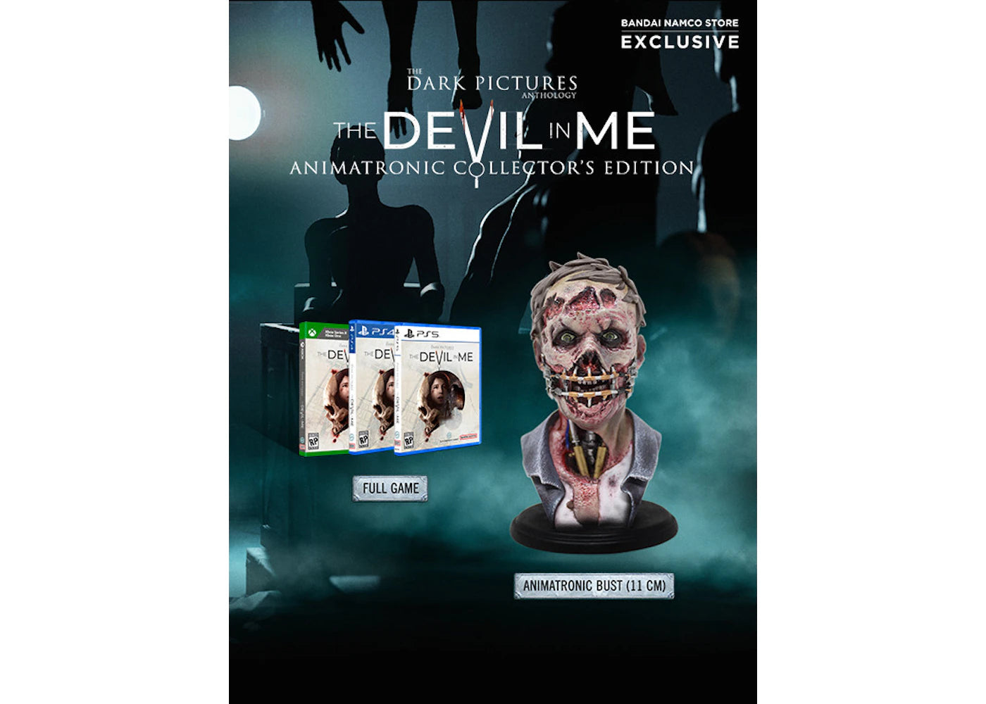 Bandai PS5 The Dark Pictures Anthology: The Devil In Me Animatronic Collector's Edition Video Game