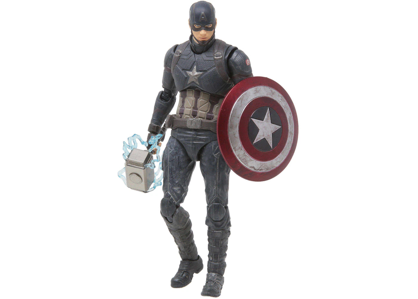 Bandai S.H.Figuarts Avengers Endgame Captain America Final Battle Edition Action Figure Navy
