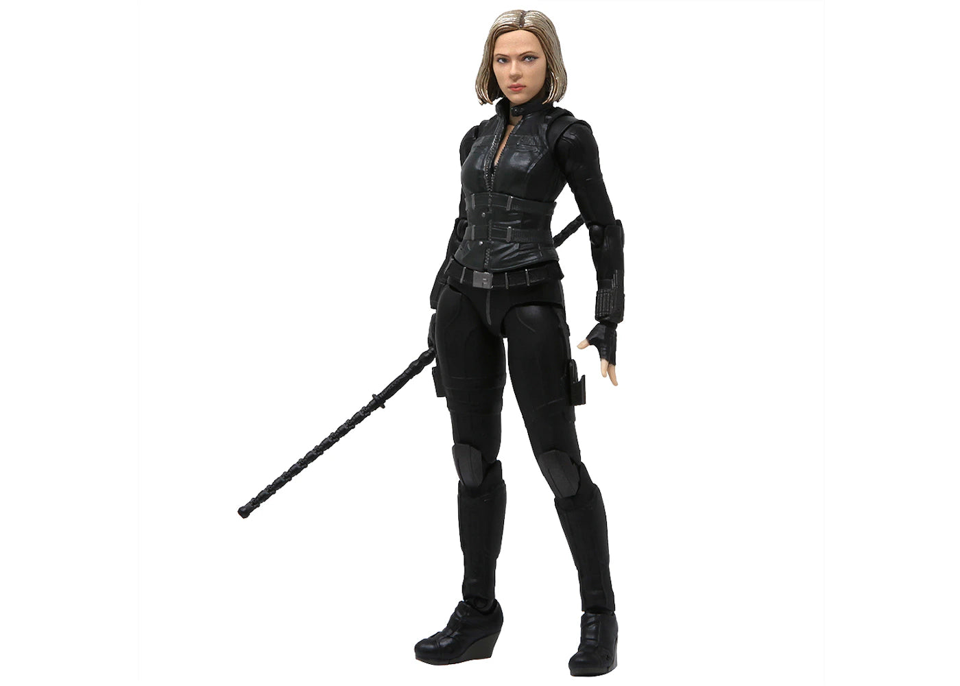 Bandai S.H.Figuarts Avengers Infinity War Black Widow And Tamashii Effect Explosion Action Figure Black