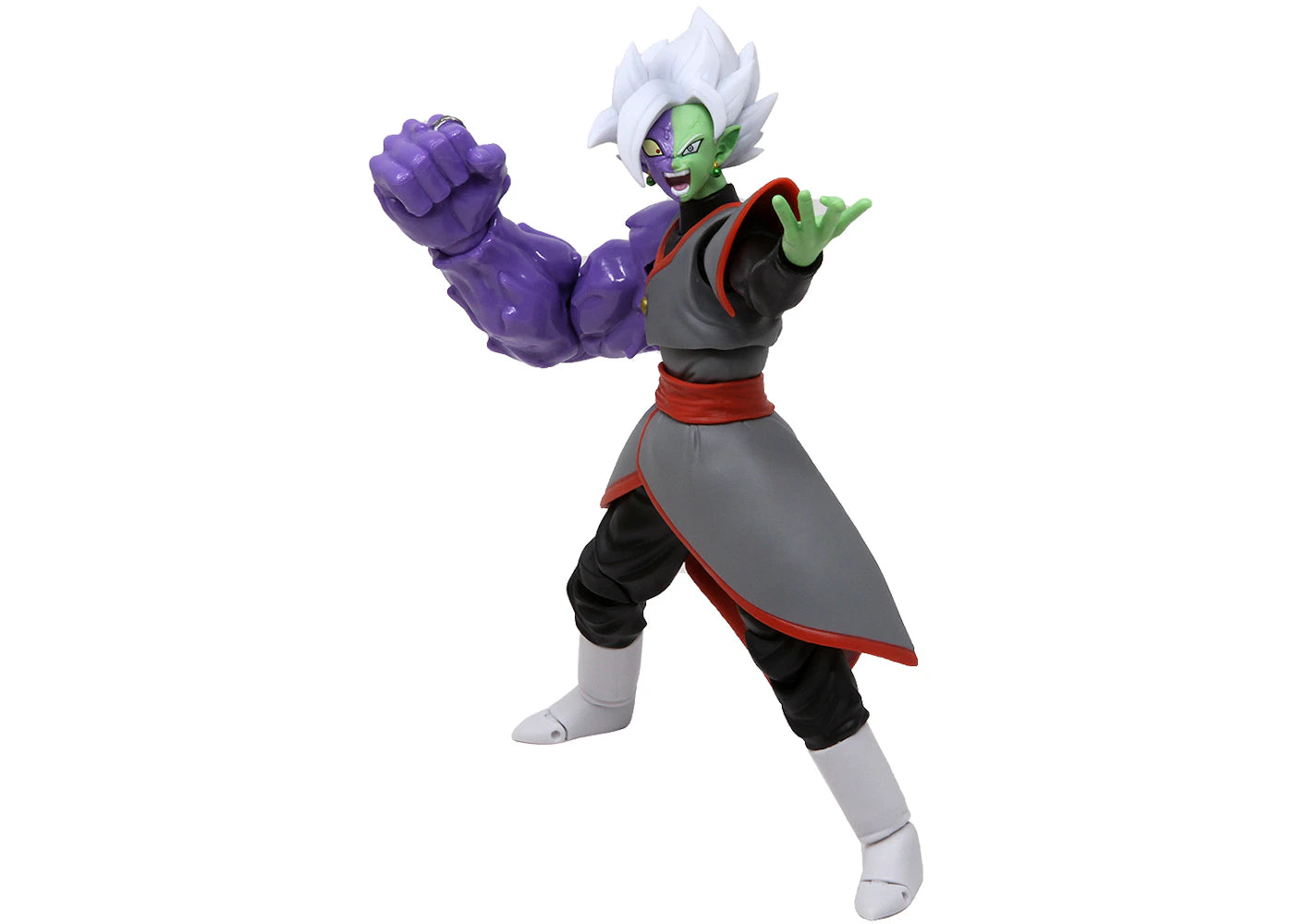 Bandai S.H.Figuarts Dragon Ball Super Zamasu Potara Version Action Figure Gray