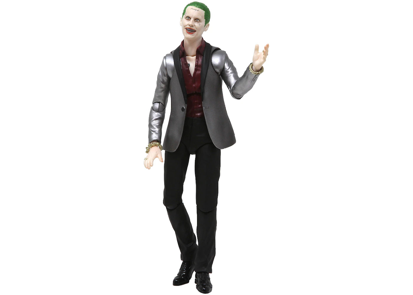 Bandai S.H.Figuarts Suicide Squad The Joker Action Figure Silver
