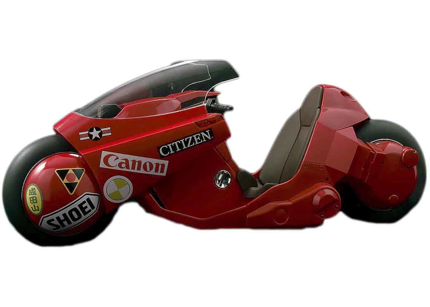 Bandai Soul Of Popinica Akira Project BM! Kaneda's Bike Revival Version Action Figure Red