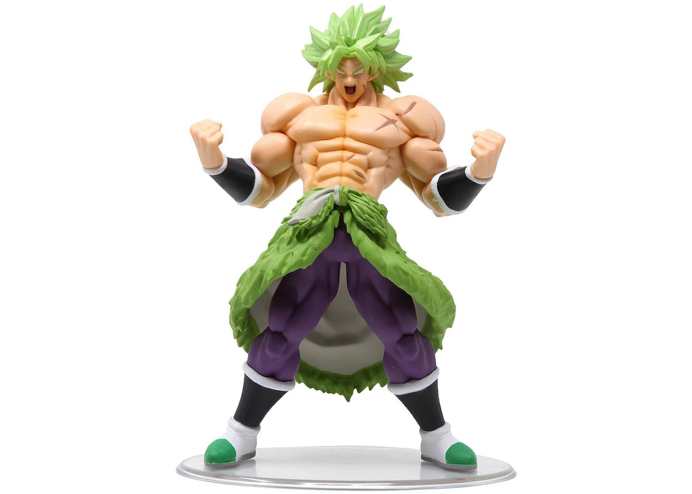 Bandai Styling Dragon Ball Volume 6 Super Saiyan Broly Full Power Action Figure Green