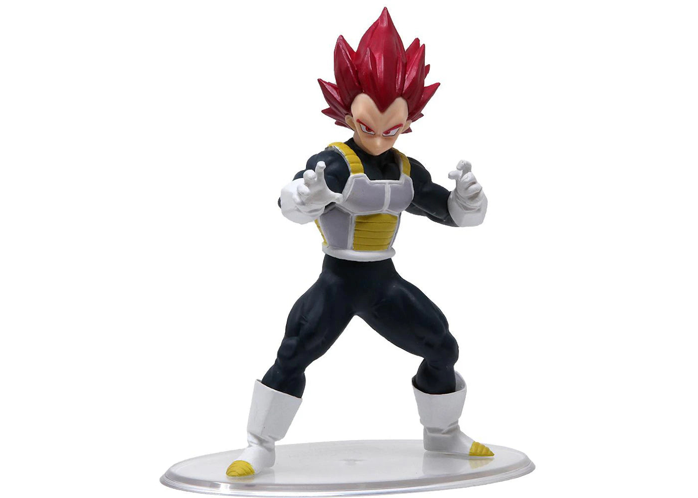 Bandai Styling Dragon Ball Volume 6 Super Saiyan God Vegeta Action Figure Red