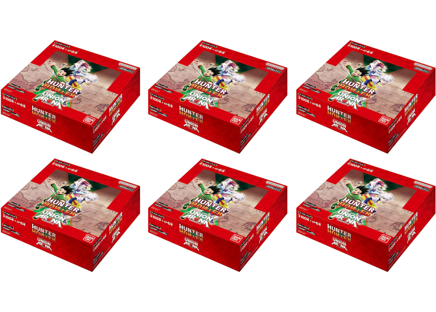 Bandai Union Arena Hunter x Hunter Booster Box (Japanese) 6x Lot