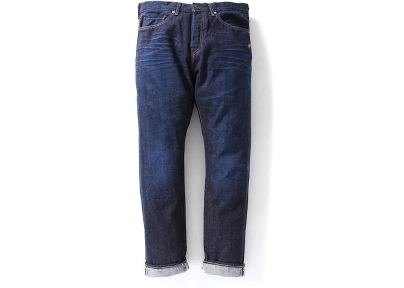 BAPE 1999 Type-02 Washed Denim Pants Pants Indigo